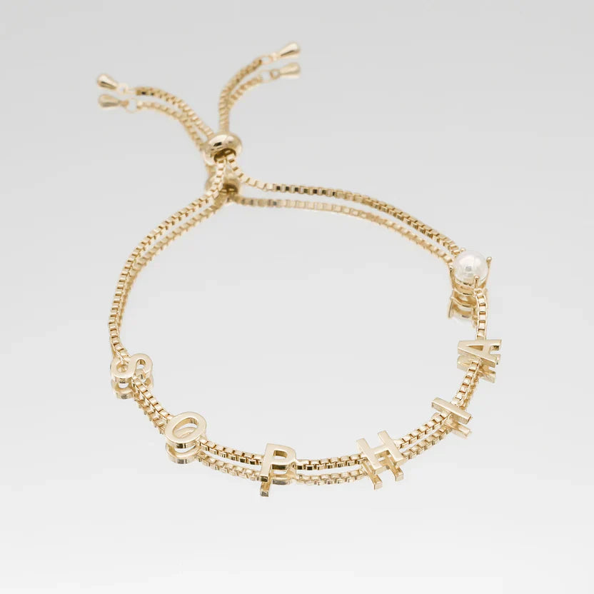 Letter Name Bracelet