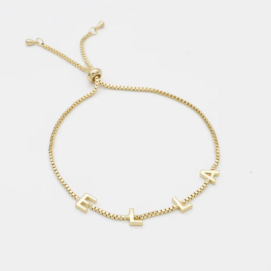 Letter Name Bracelet
