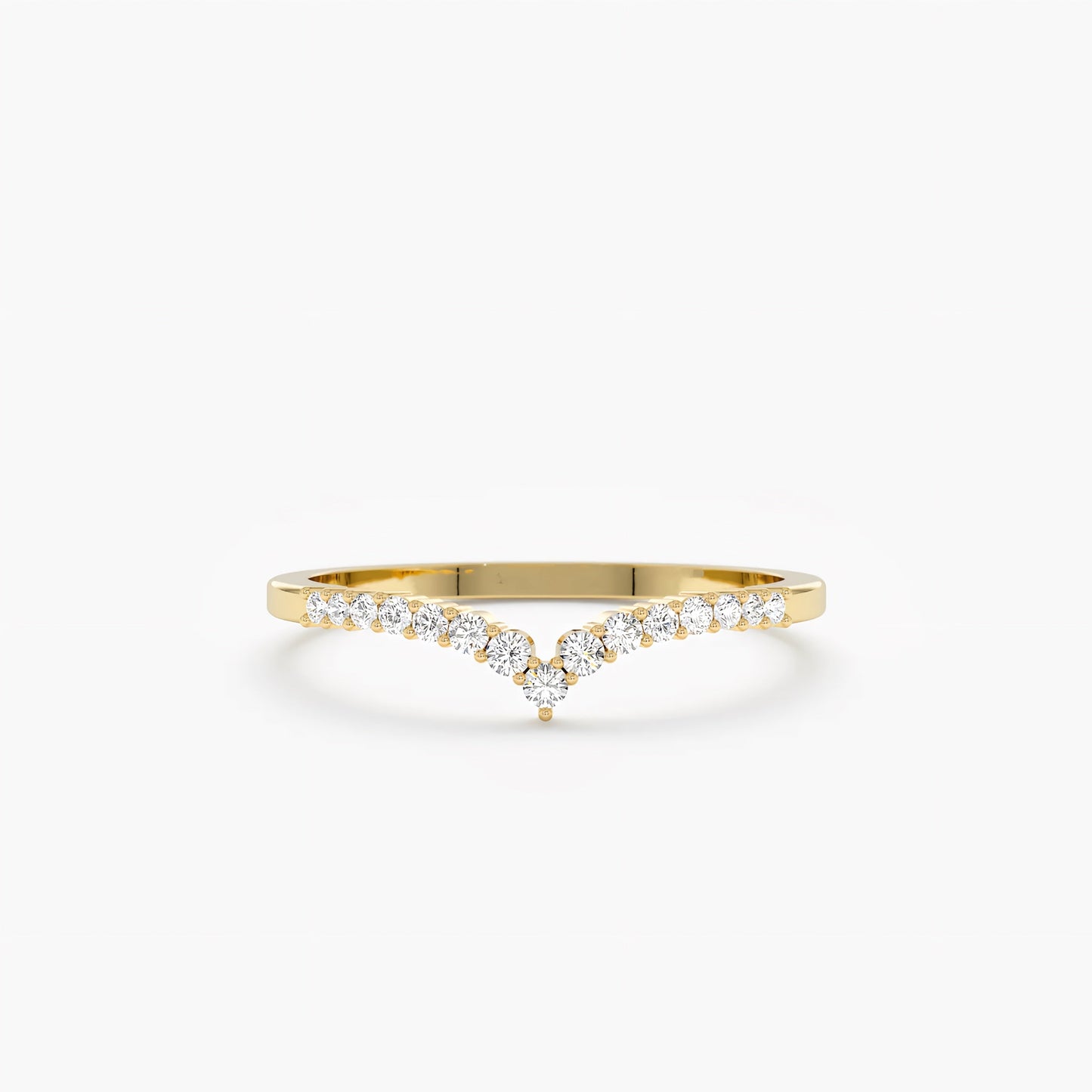 Curved Eternity Band