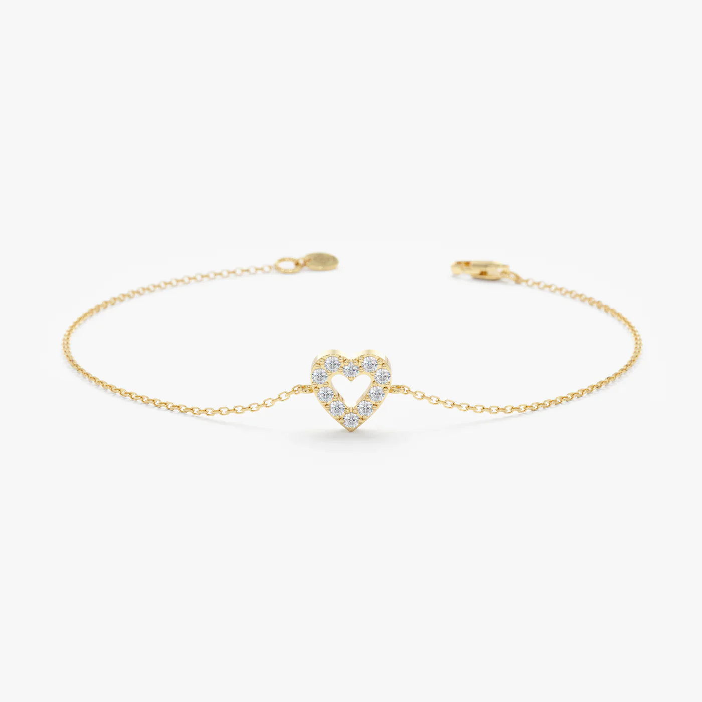 Minimal Heart Bracelet