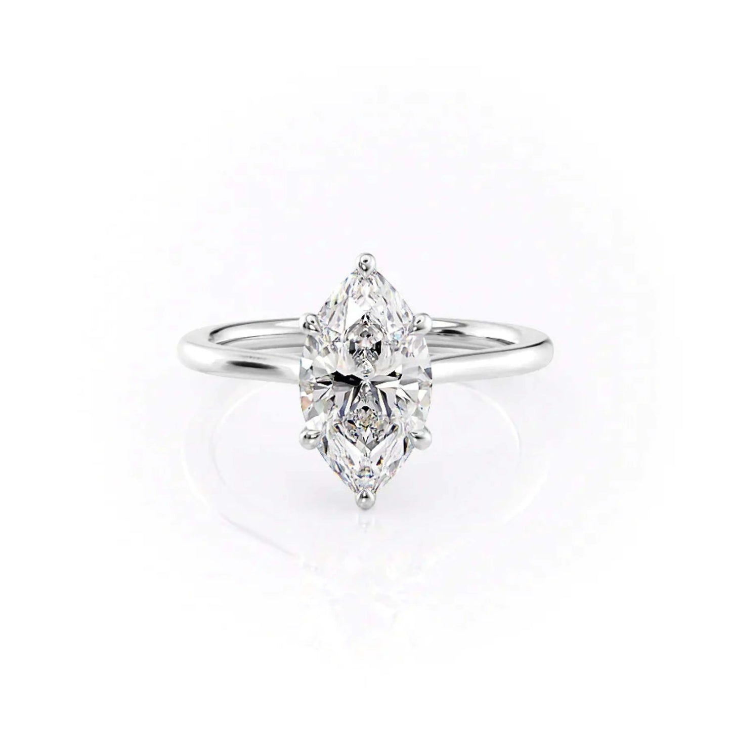 Marquise Cut Solitaire