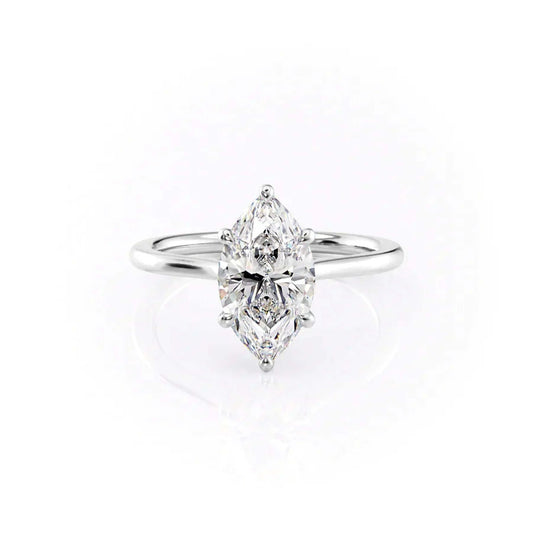 Marquise Cut Solitaire