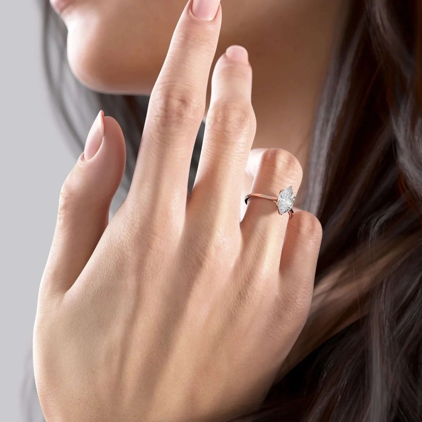 Marquise Cut Solitaire