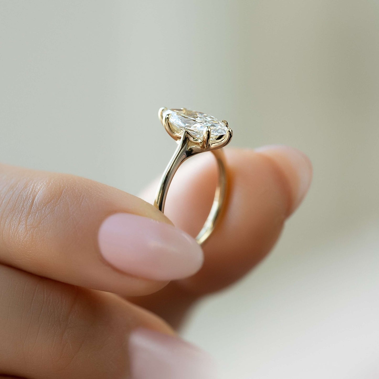 Marquise Cut Solitaire