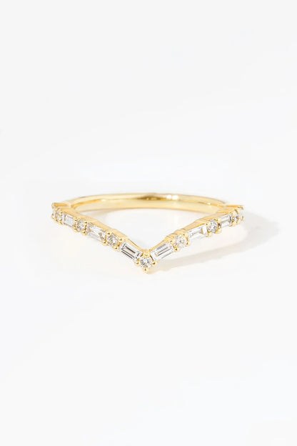 Baguette & Round Band