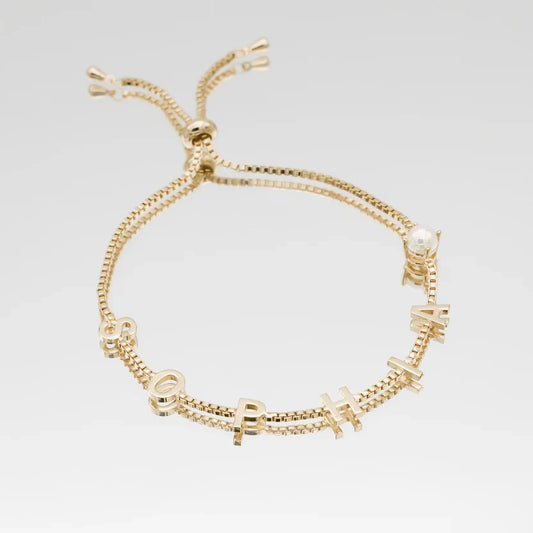 Letter Name Bracelet