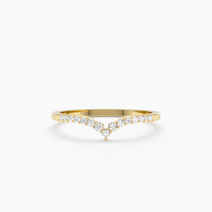 Curved Eternity Band