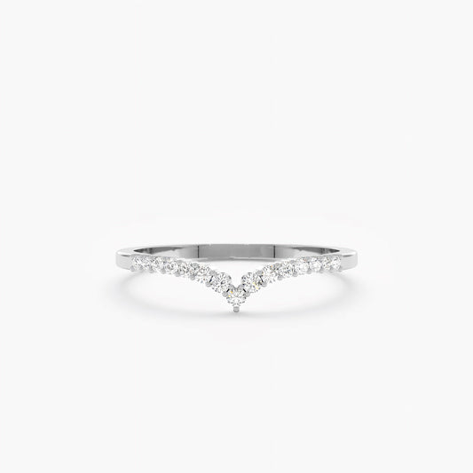 Curved Eternity Band