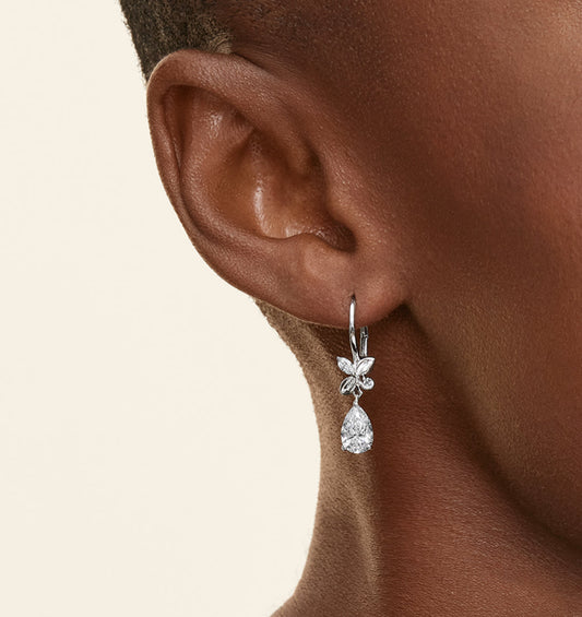 Opal Drop Earings