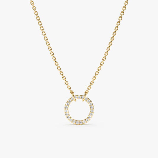 Minimal Round Pendant