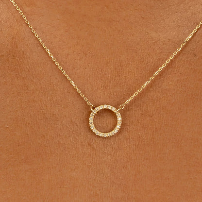 Minimal Round Pendant