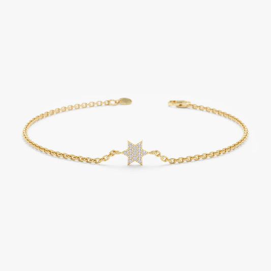 Minimal Star Bracelet