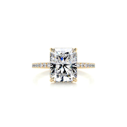 Hidden Halo Radiant Cut Ring