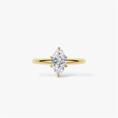 Marquise Cut Solitaire