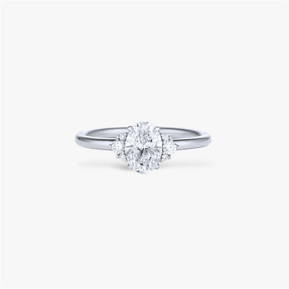 Mischa Oval Diamond Cut