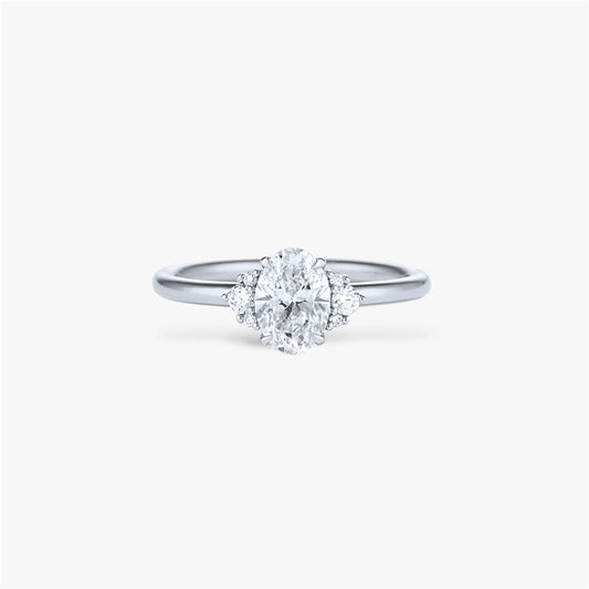 Mischa Oval Diamond Cut