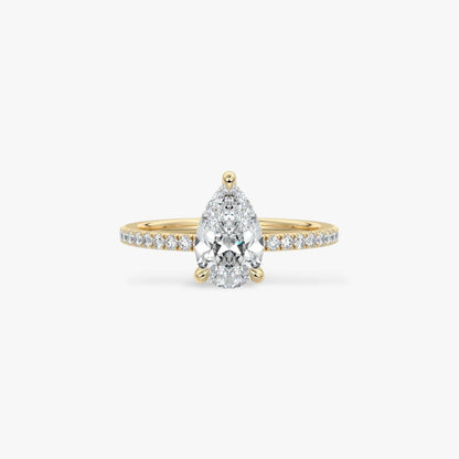 Pear Cut Engagement Ring