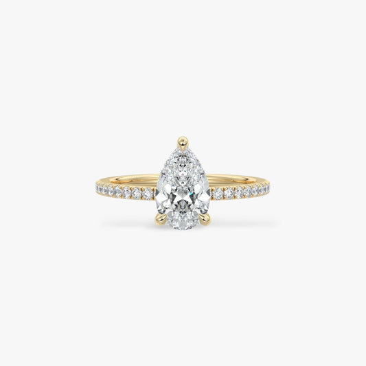 Pear Cut Engagement Ring