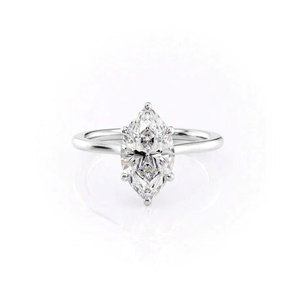 Marquise Cut Solitaire