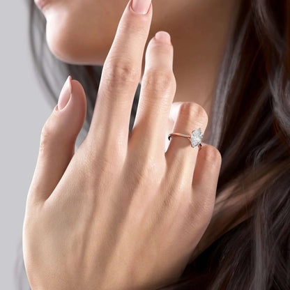 Marquise Cut Solitaire